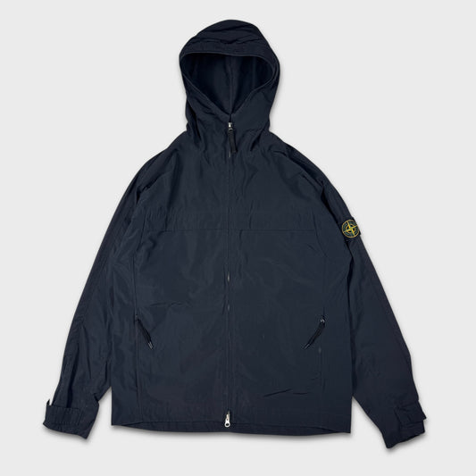Stone Island Black Weather Resistant Micro Reps Jacket M