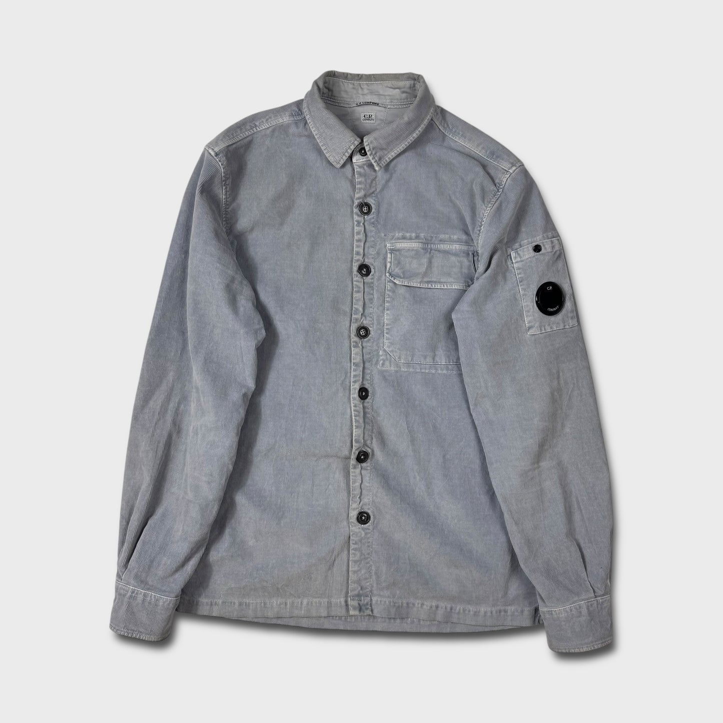 CP Company Blue / Grey Corduroy Overshirt M