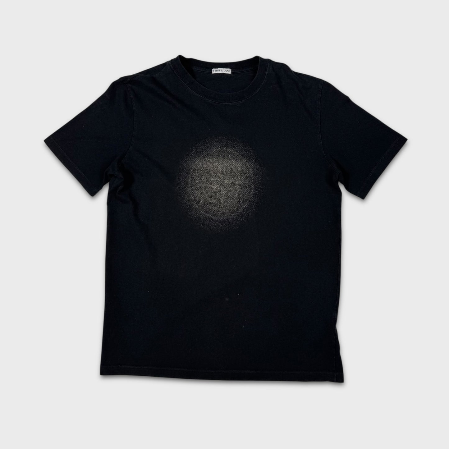 Stone Island Black Blur Graphic T-Shirt XL