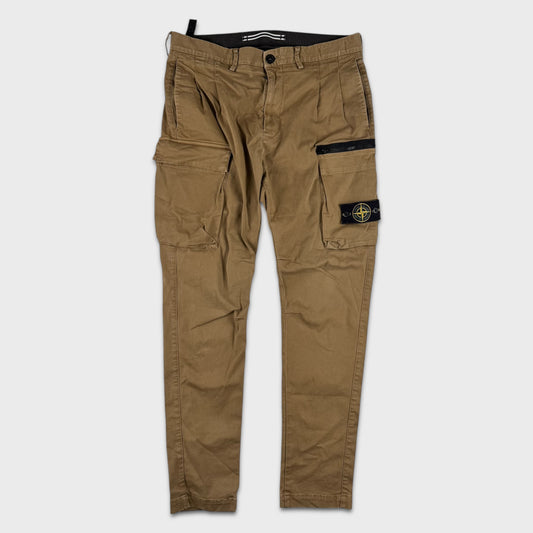 Stone Island Beige Cargo Pants W32