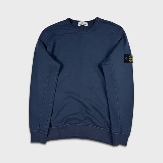 Stone Island Navy Crewneck Sweatshirt M