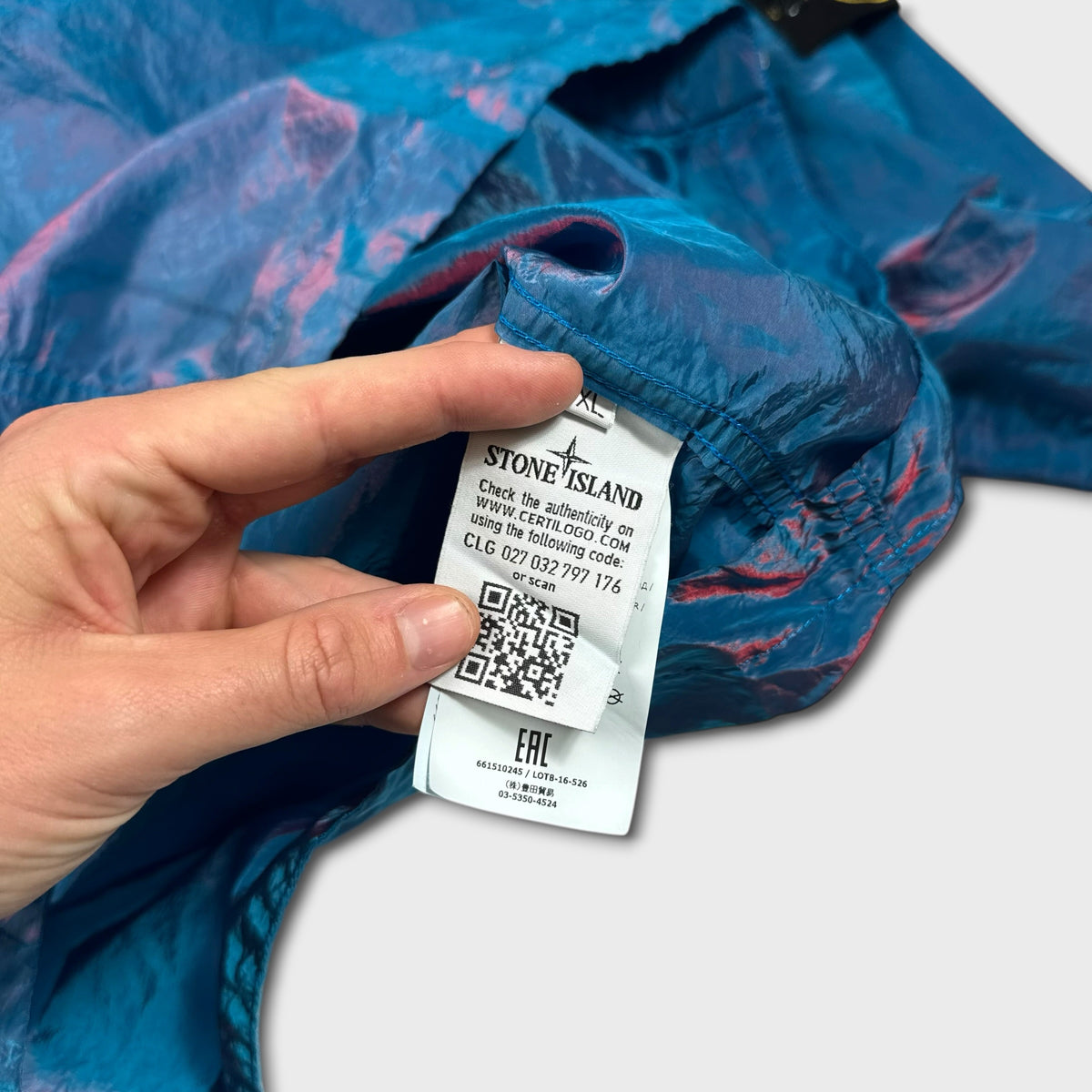 Stone Island Nylon Metal Weft Overshirt XL