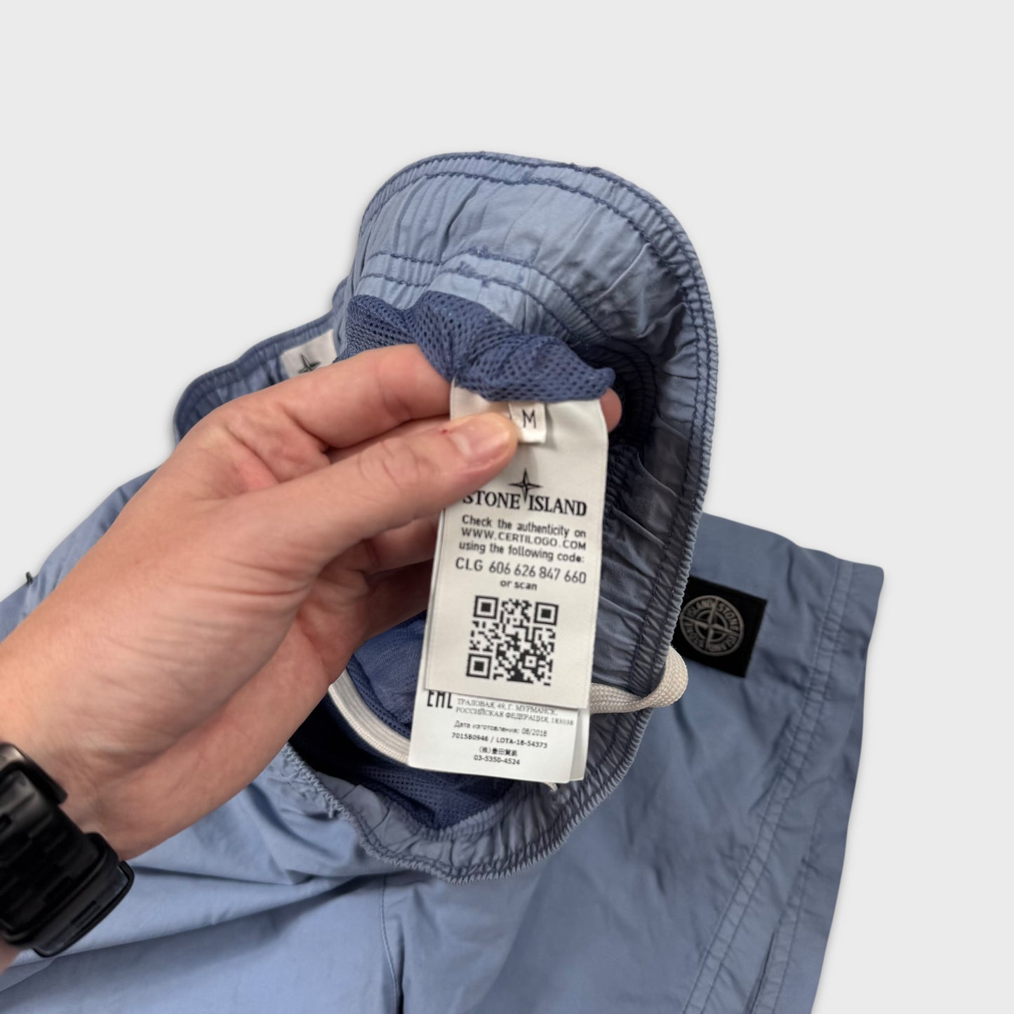 Stone Island Lavender Swim Shorts M