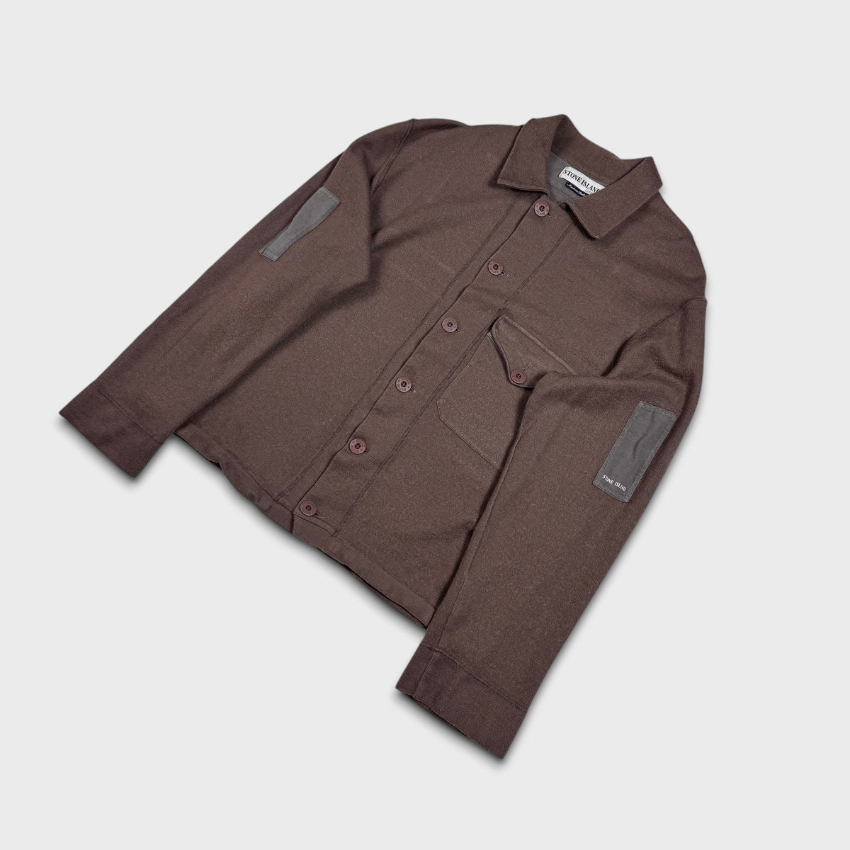 Stone Island 2000’s Button Up Jumper S