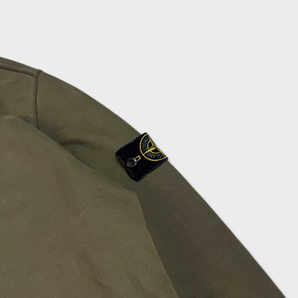 Stone Island Olive Green Crewneck L