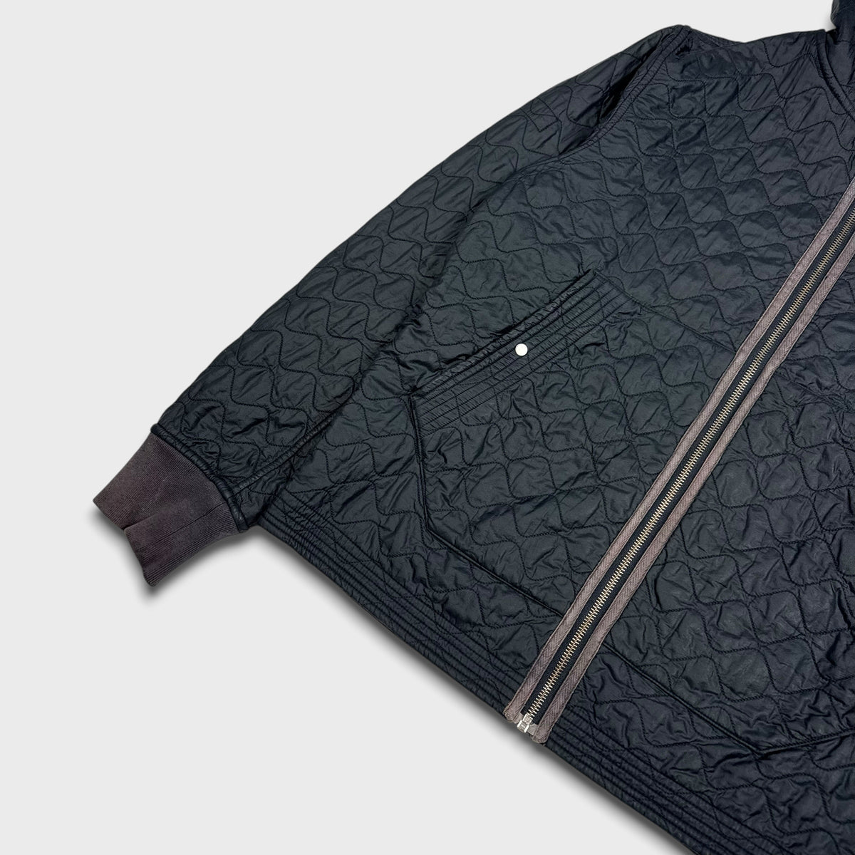Stone Island 2010 Wave Quilted Reversible Jacket L