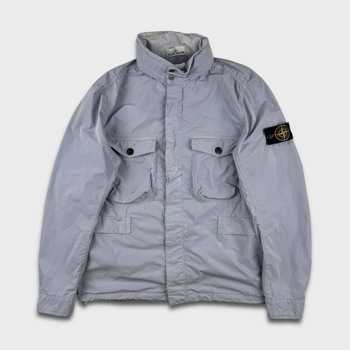 Stone Island Lavender Blue David Tela Light TC Jacket L