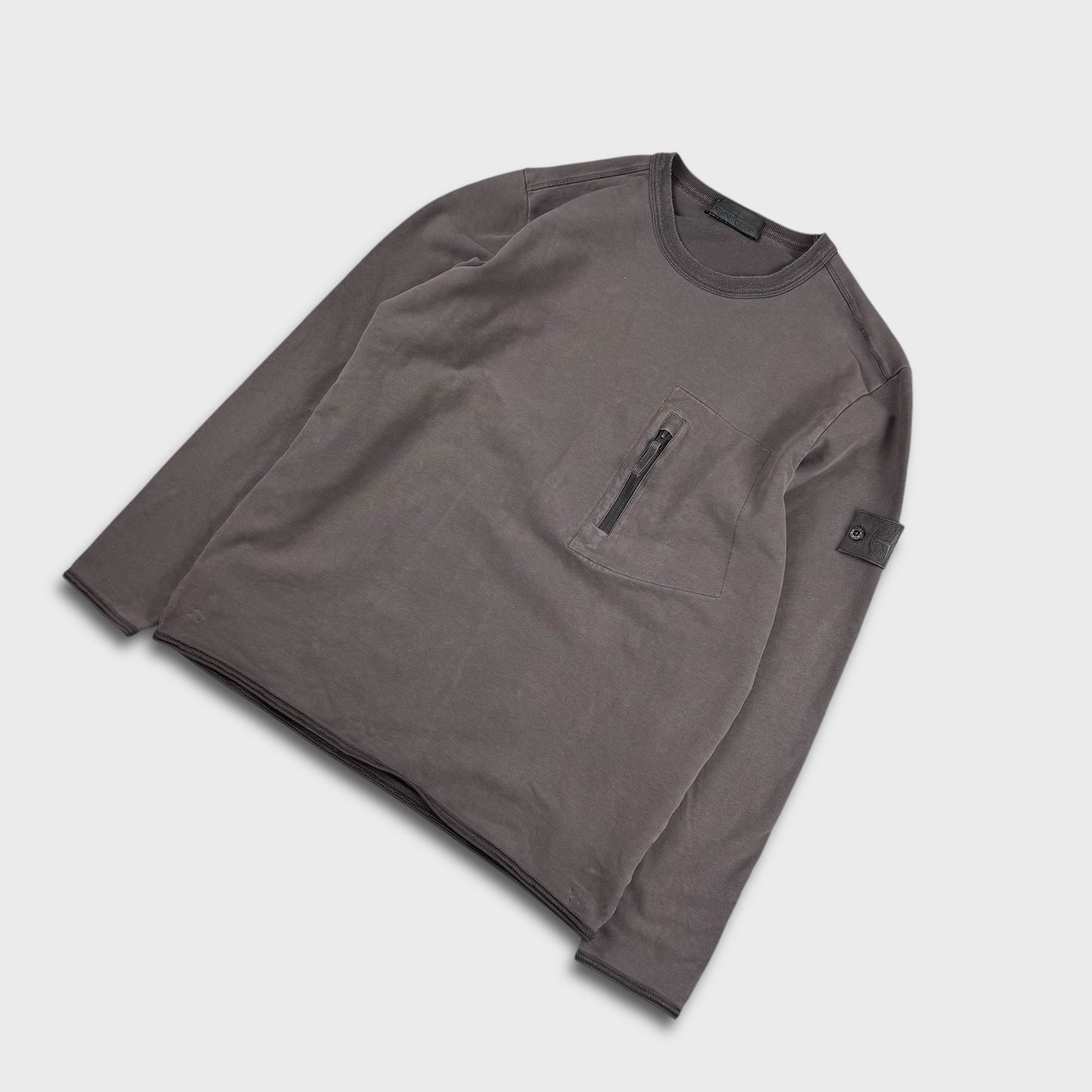 Stone Island Grey Ghost Soft Crewneck XL