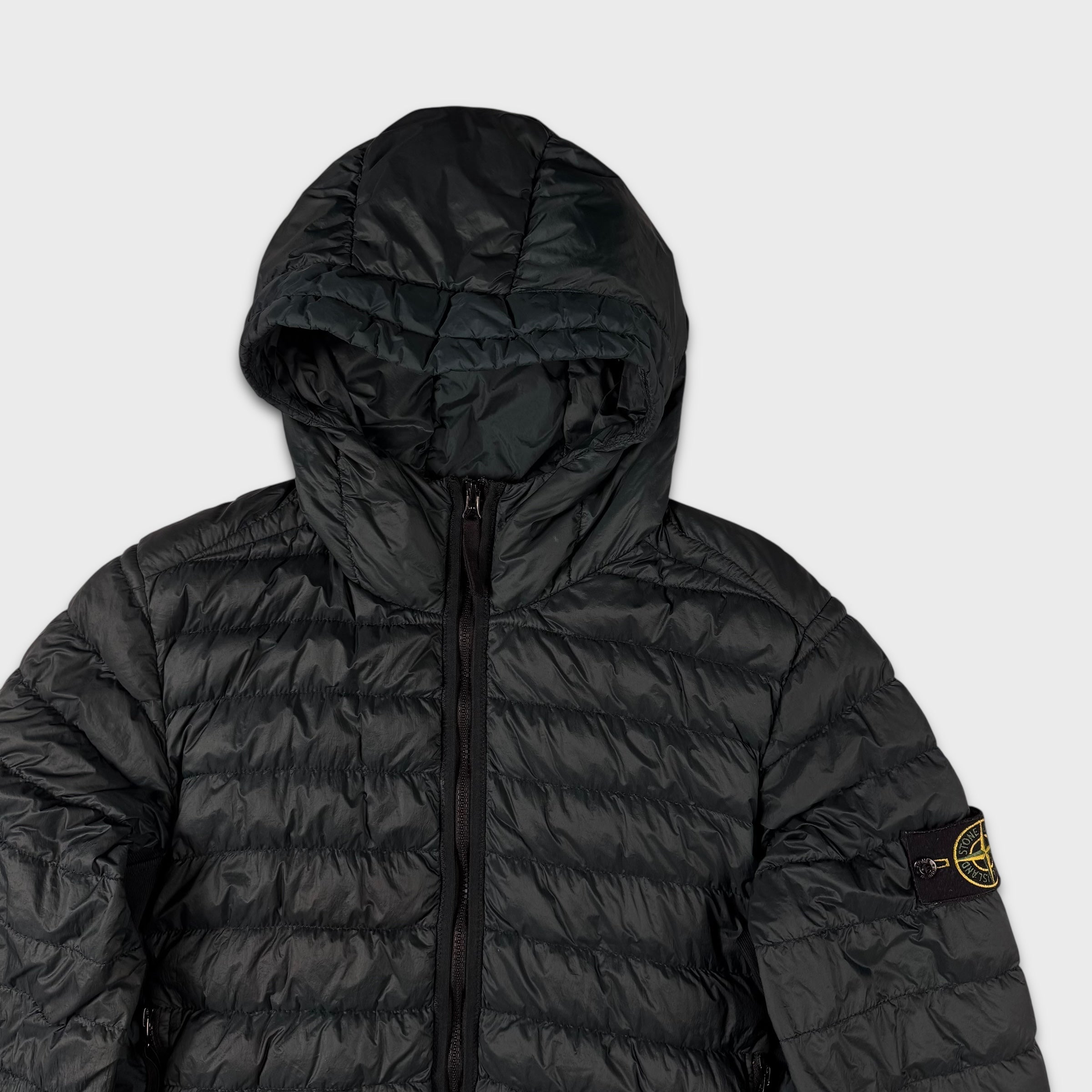 Stone Island Garment Dyed Micro Yarn Down Jacket L – ArchiveJoy