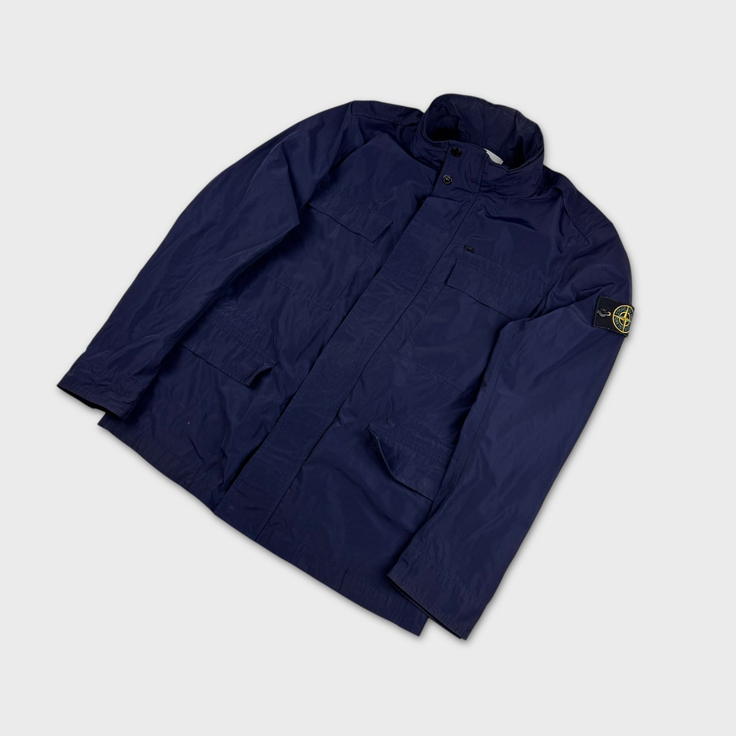 Stone Island Navy Micro Reps Jacket XL