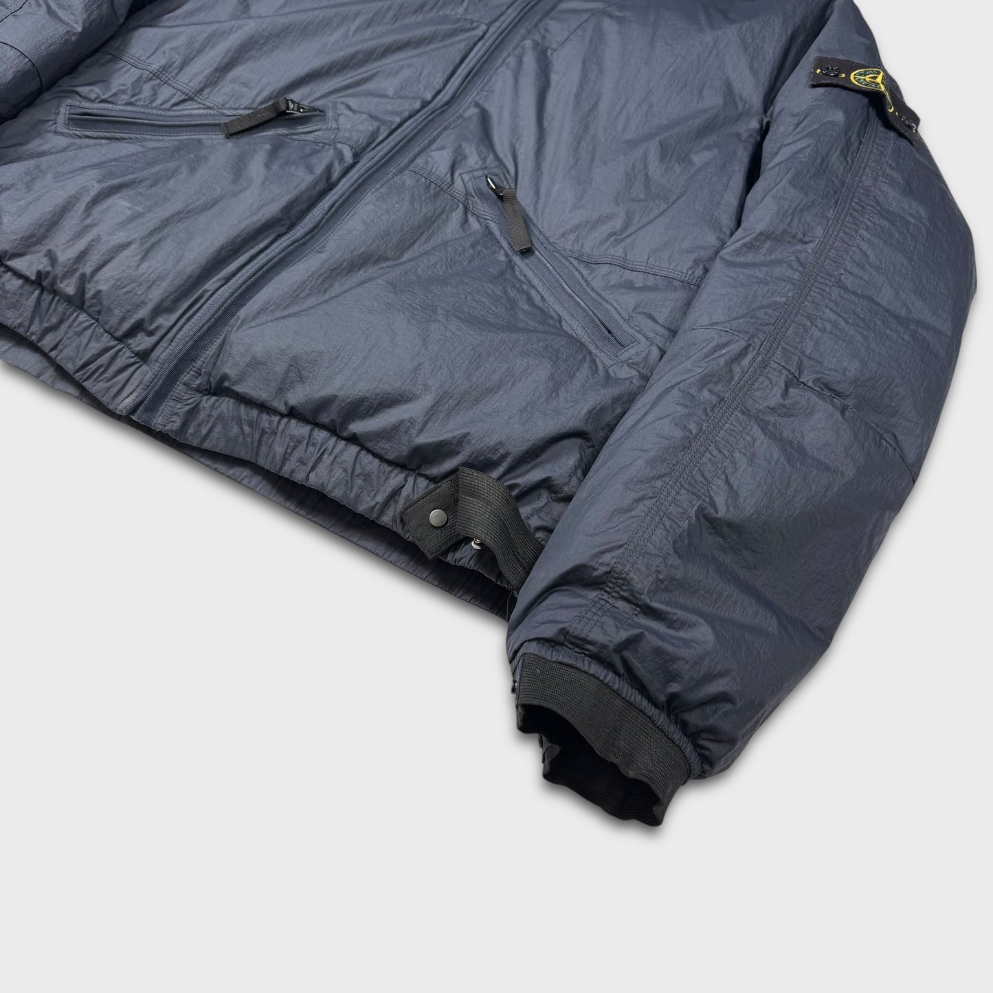Stone Island 2008 Navy Goose Down Puffer Jacket L