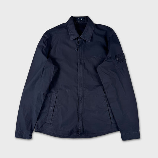 Stone Island ‘Ghost’ Navy Tela Overshirt M