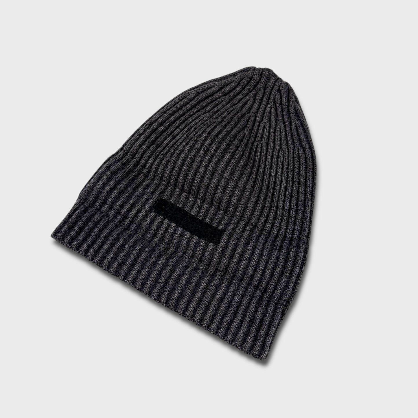 Stone Island Two-Tone Badge Beanie OS