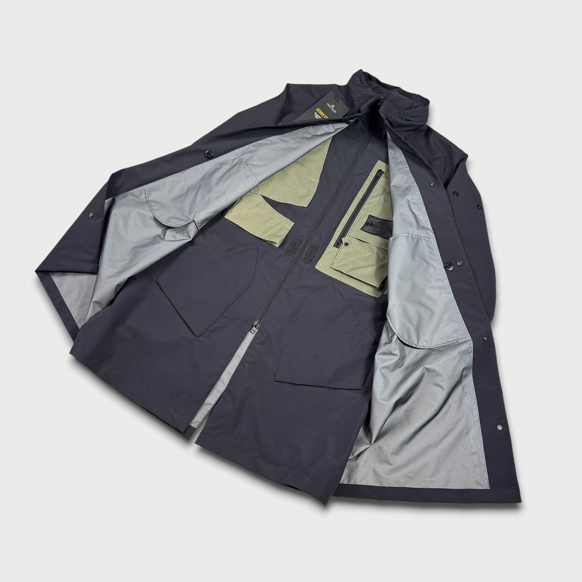 Stone Island Shadow Project Goretex Stealth Jacket Reflective Parka NEW XL