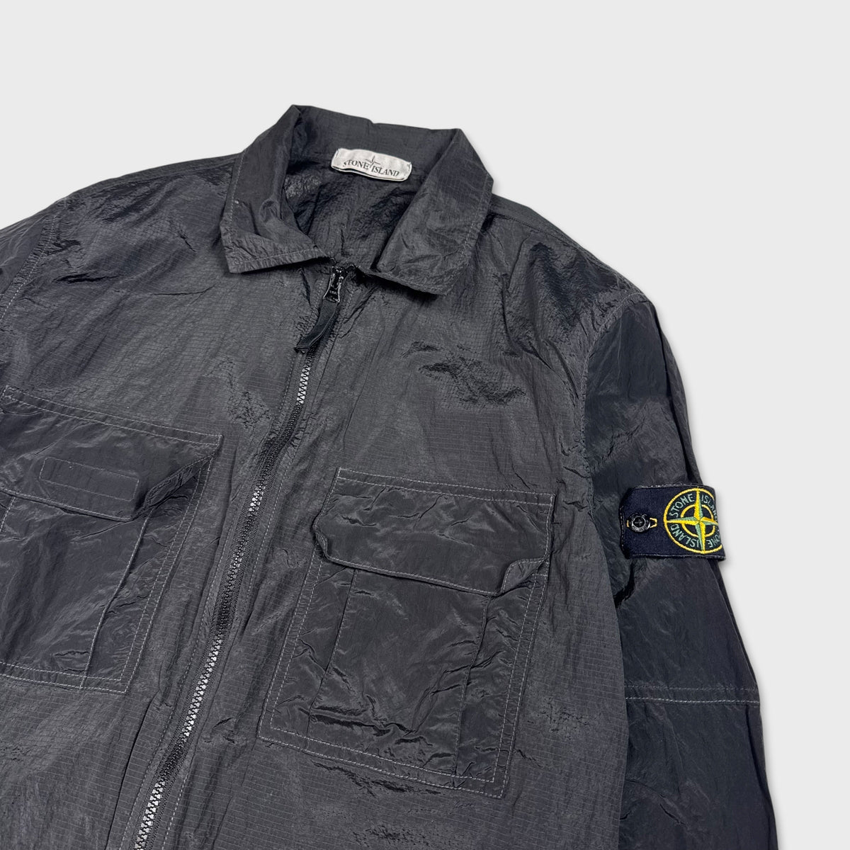 Stone Island Nylon Metal Ripstop Overshirt L