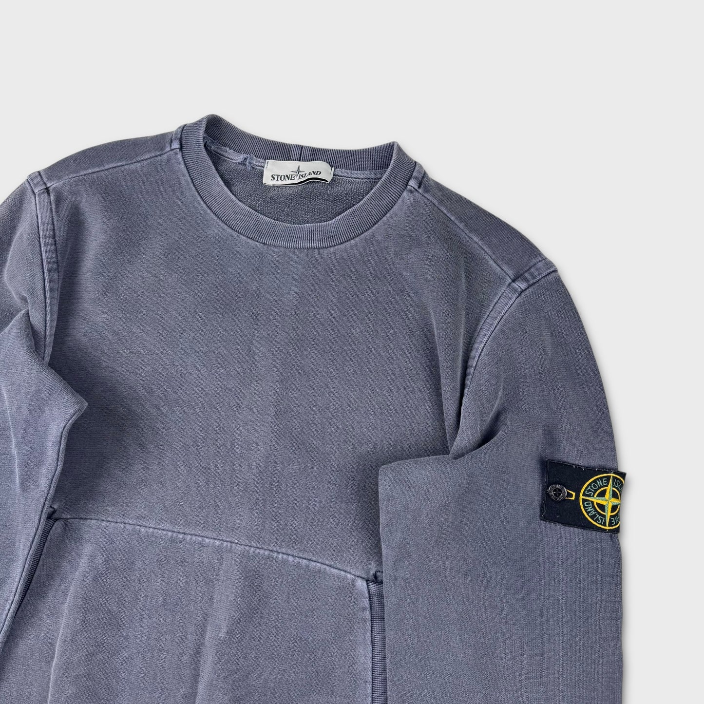 Stone Island Washed Kangaroo Crewneck L