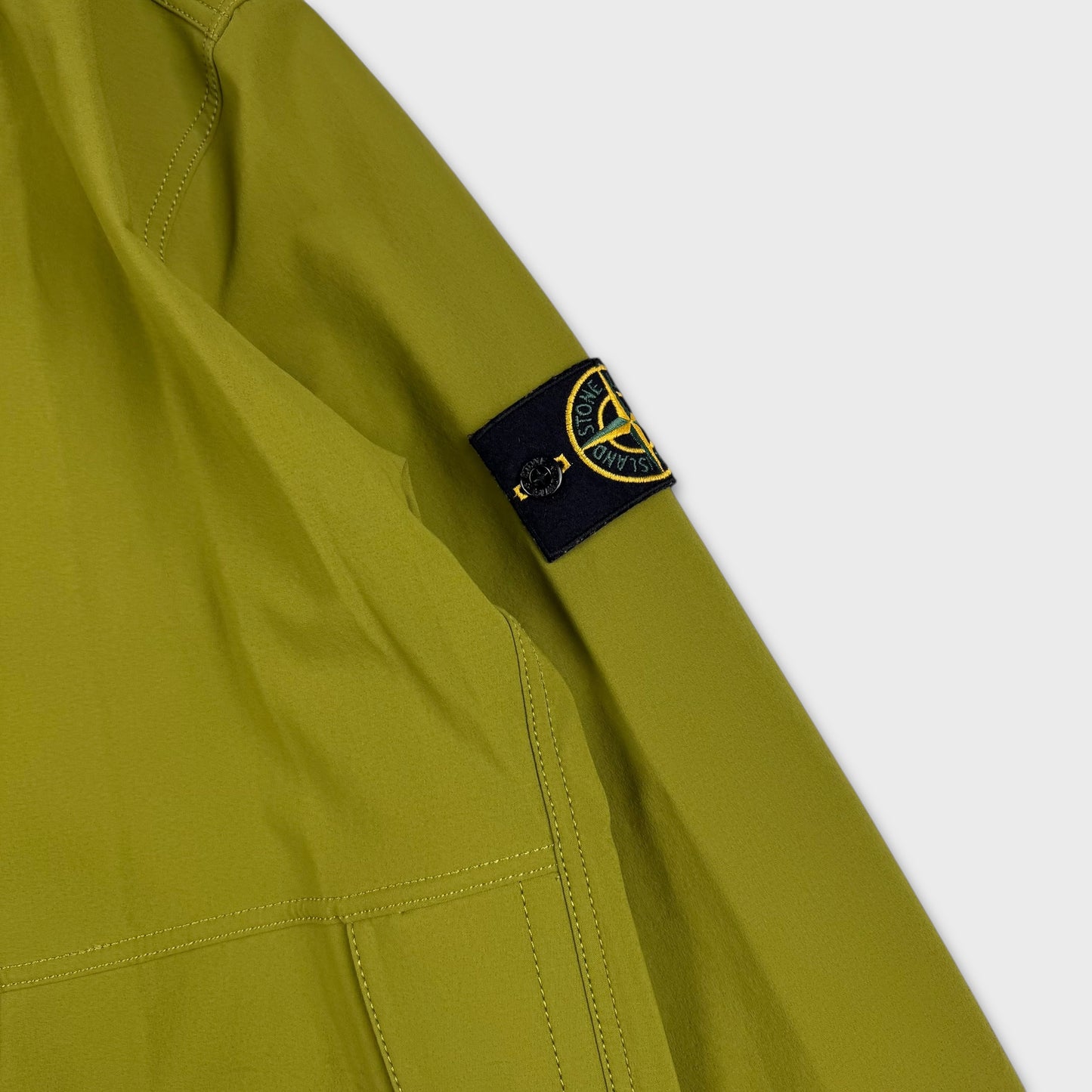 Stone Island Acid Green Comfort Shell Jacket XL