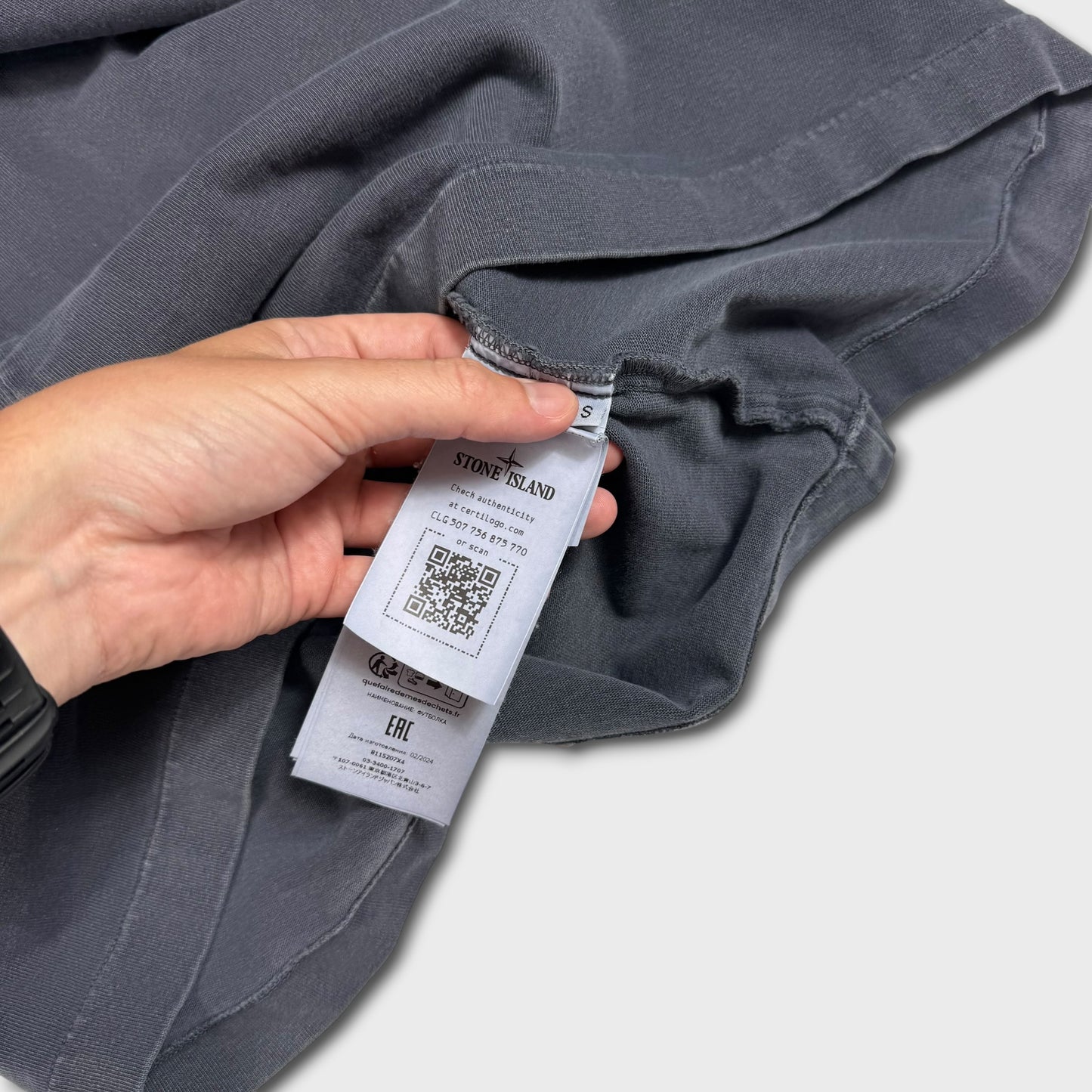Stone Island Heavy Cotton Marina T-Shirt S