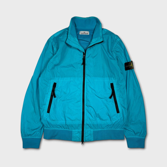 Stone Island Aqua Garment Dyed Crinkle Reps NY Jacket M