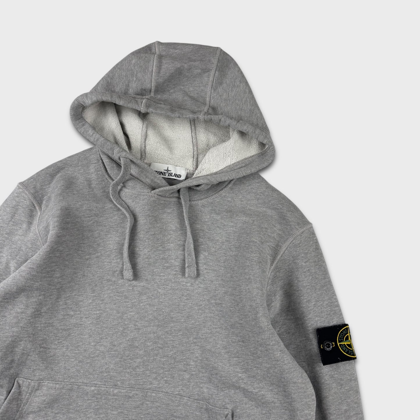 Stone Island Grey Pullover Hoodie M