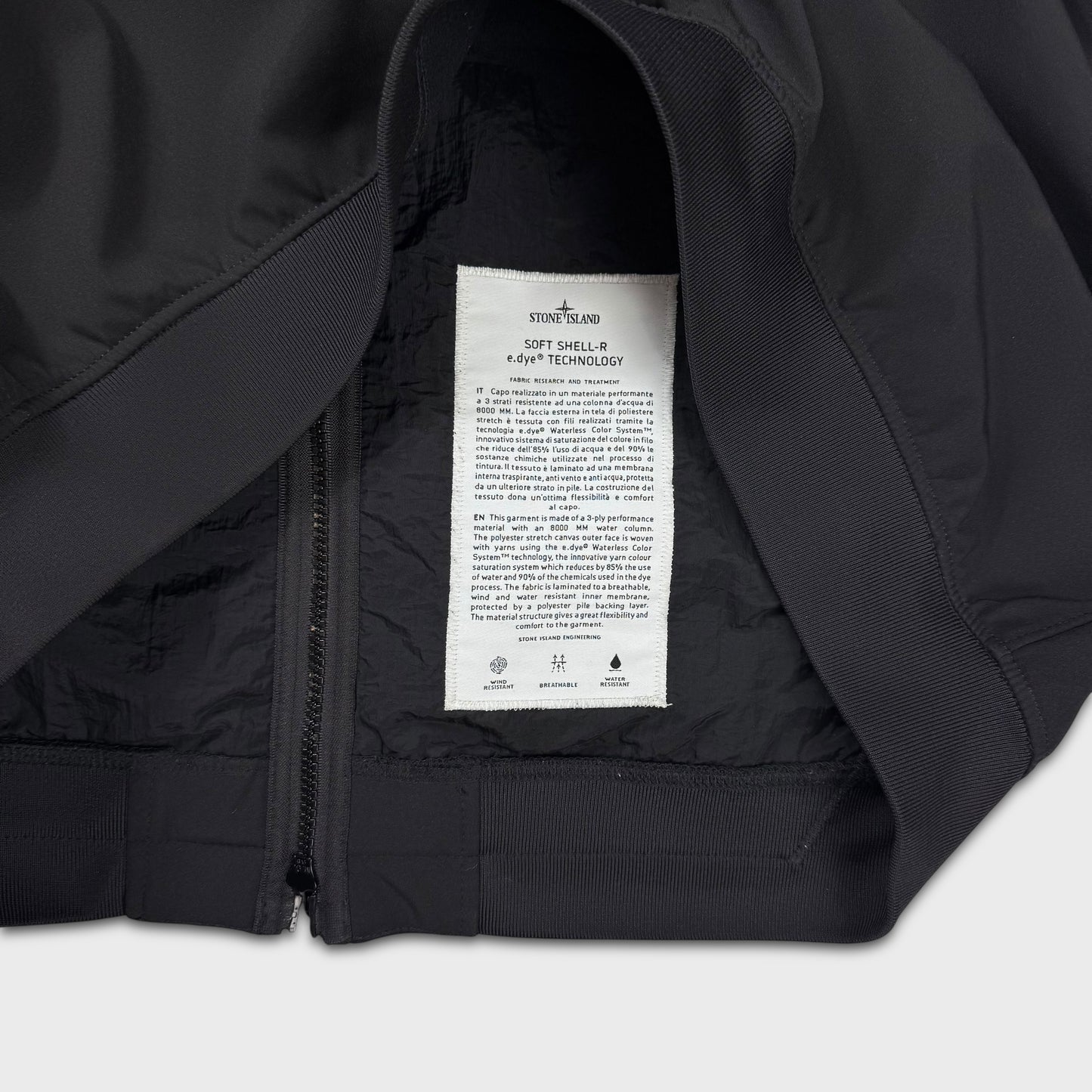 Stone Island a-Dye Soft Shell-R Jacket 3XL