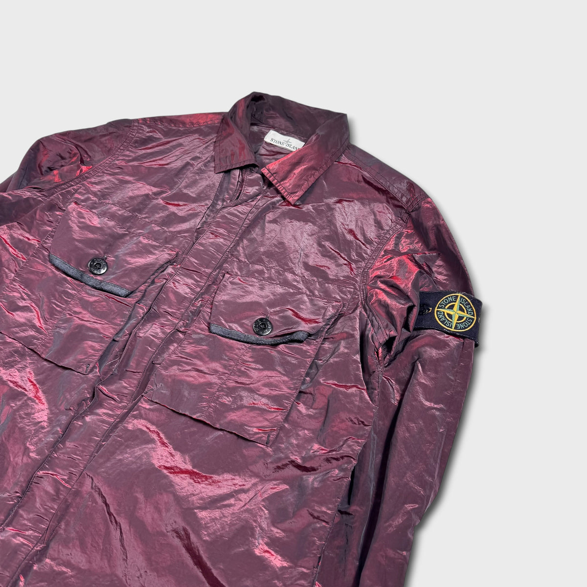 Stone Island Nylon Metal Weft Overshirt L