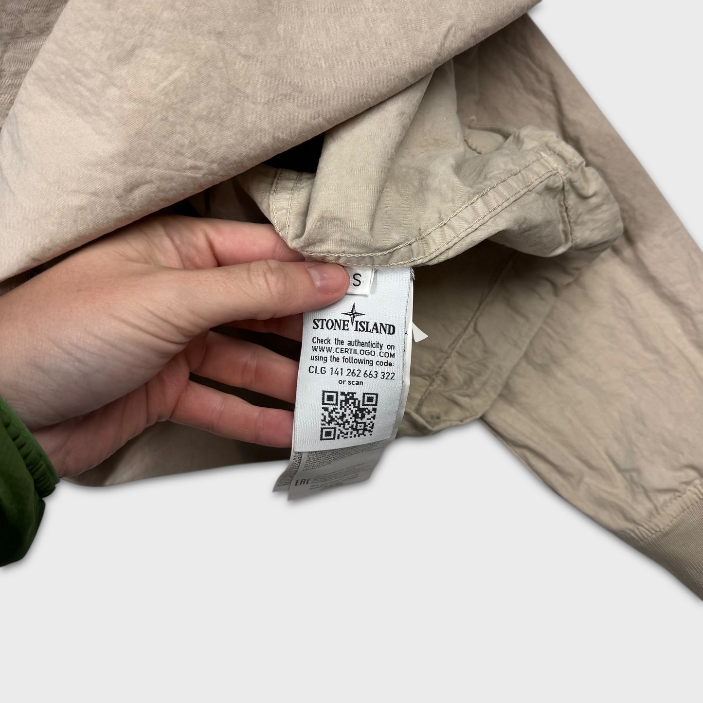 Stone Island LG Ghost Smock Jacket S