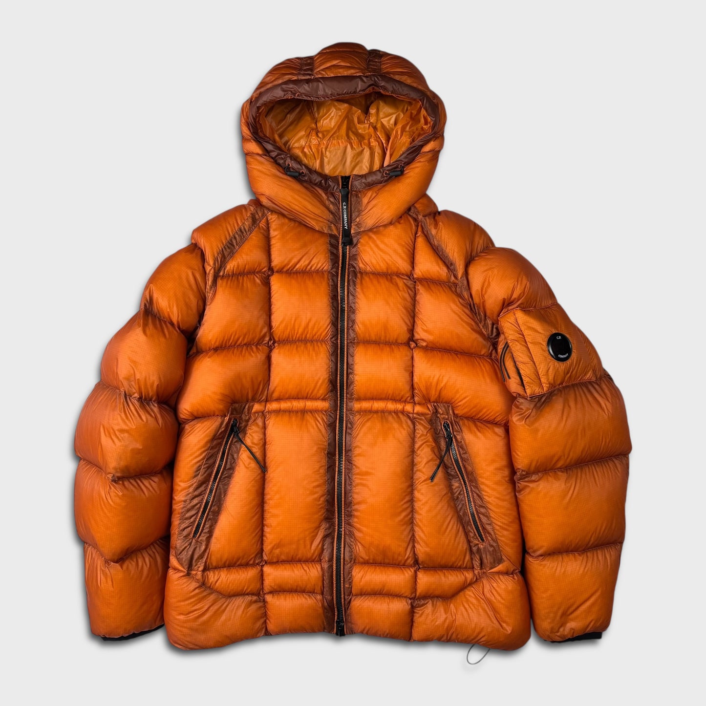 CP Company Orange DD Shell Puffer Jacket XXL
