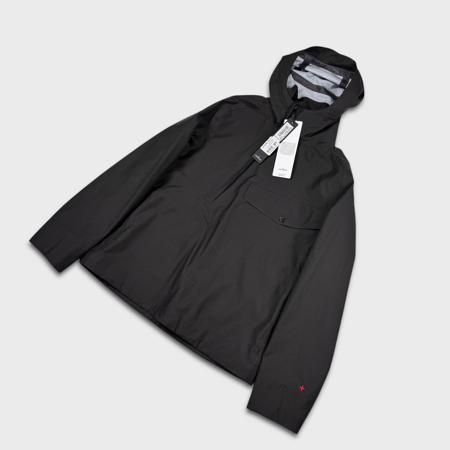 Stone Island Jacquard Taped Seams Marina Hooded Jacket BNWT M