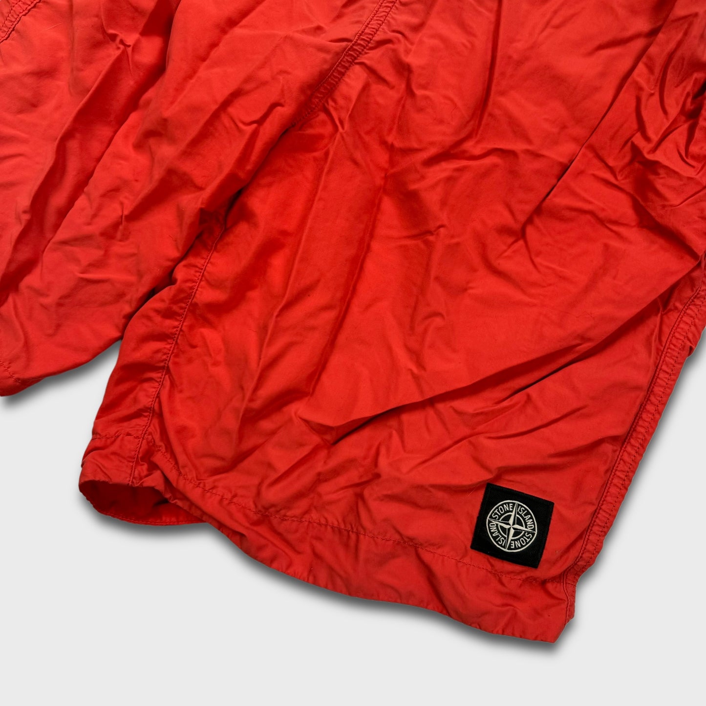 Stone Island Red Swim Shorts L