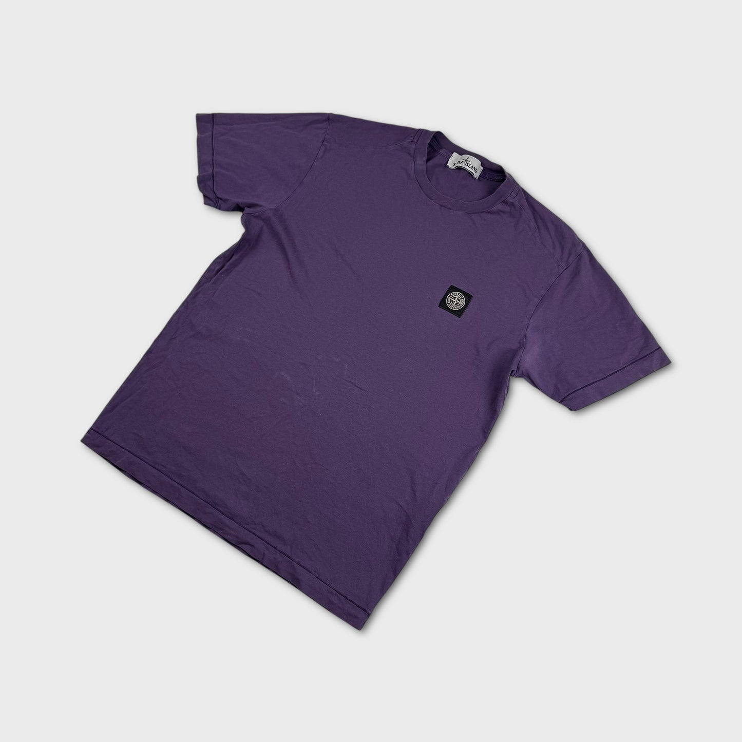 Stone Island Purple Compass T-Shirt M