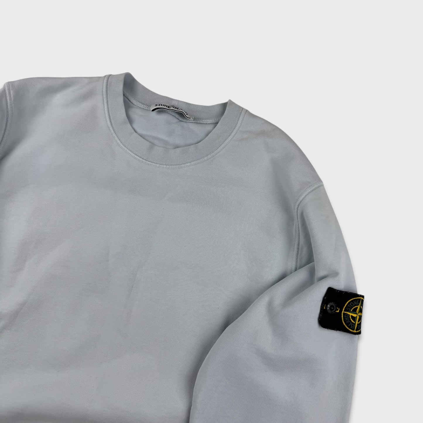 Stone Island Baby Blue Crewneck L