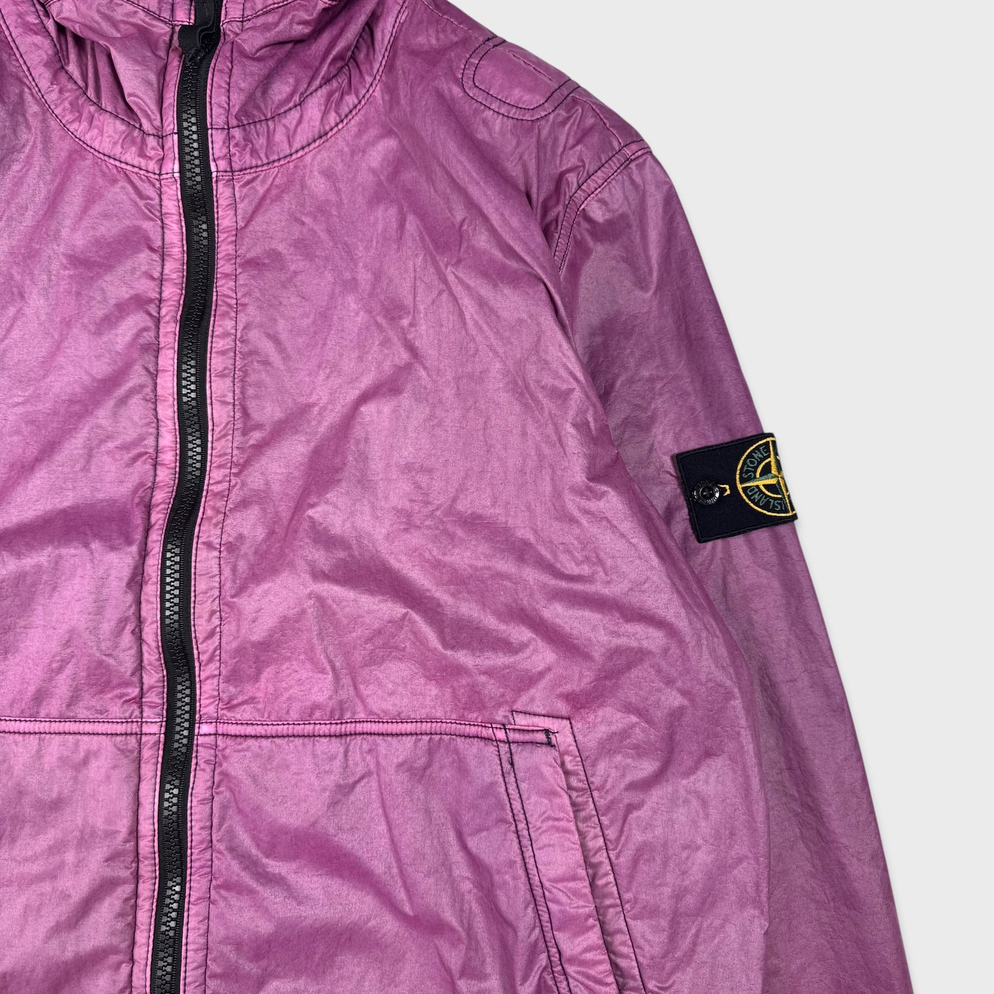 Stone Island Lamy Flock Hooded Jacket XL