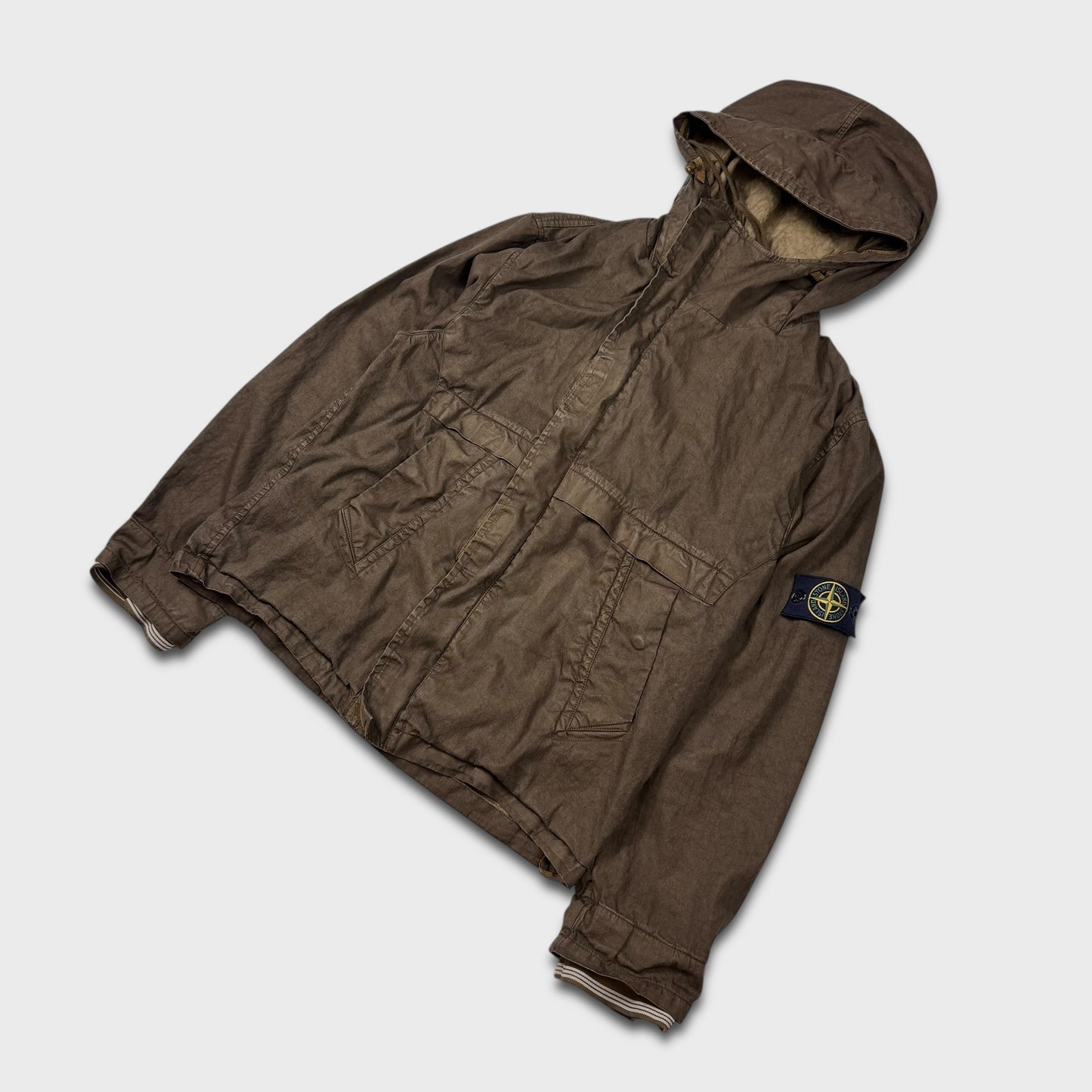 Stone Island 2000’s Paul Harvey Cotton Lino Jacket M