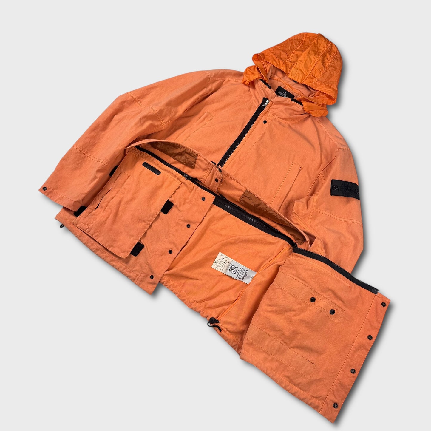 Stone Island Shadow Project Hollow Core Hooded Jacket L