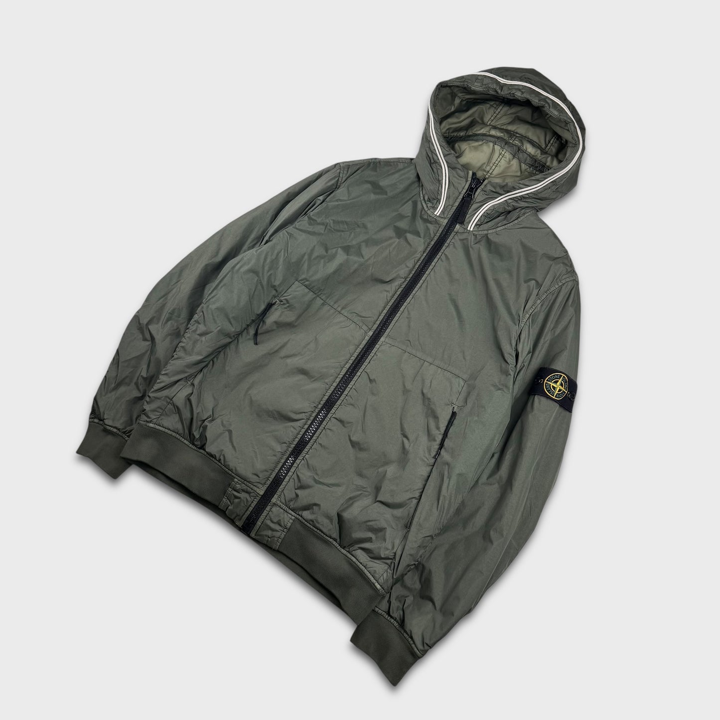 Stone Island Garment Dyed Primaloft Crinkle Reps Jacket XL