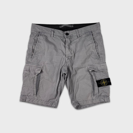 Stone Island Grey Cargo Shorts W34