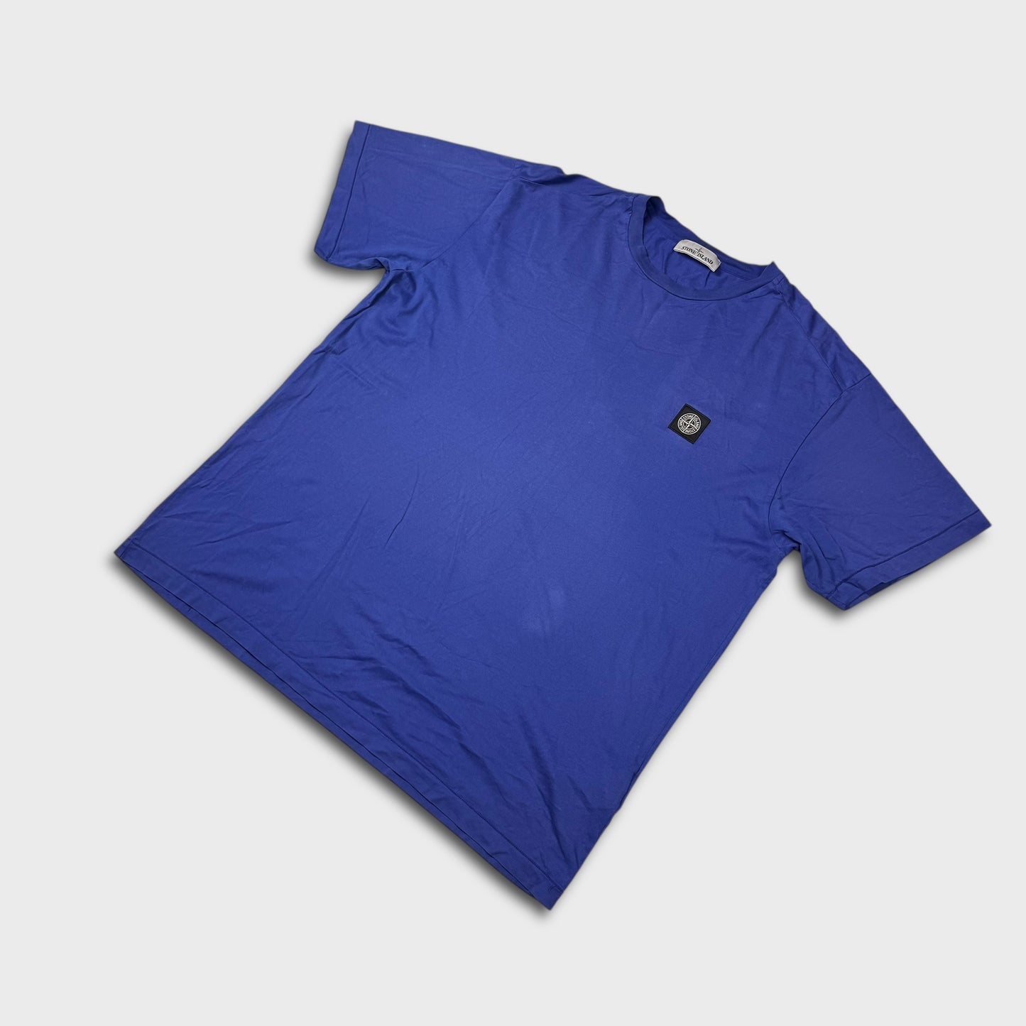Stone Island Royal Blue Compass Logo T-Shirt 3XL