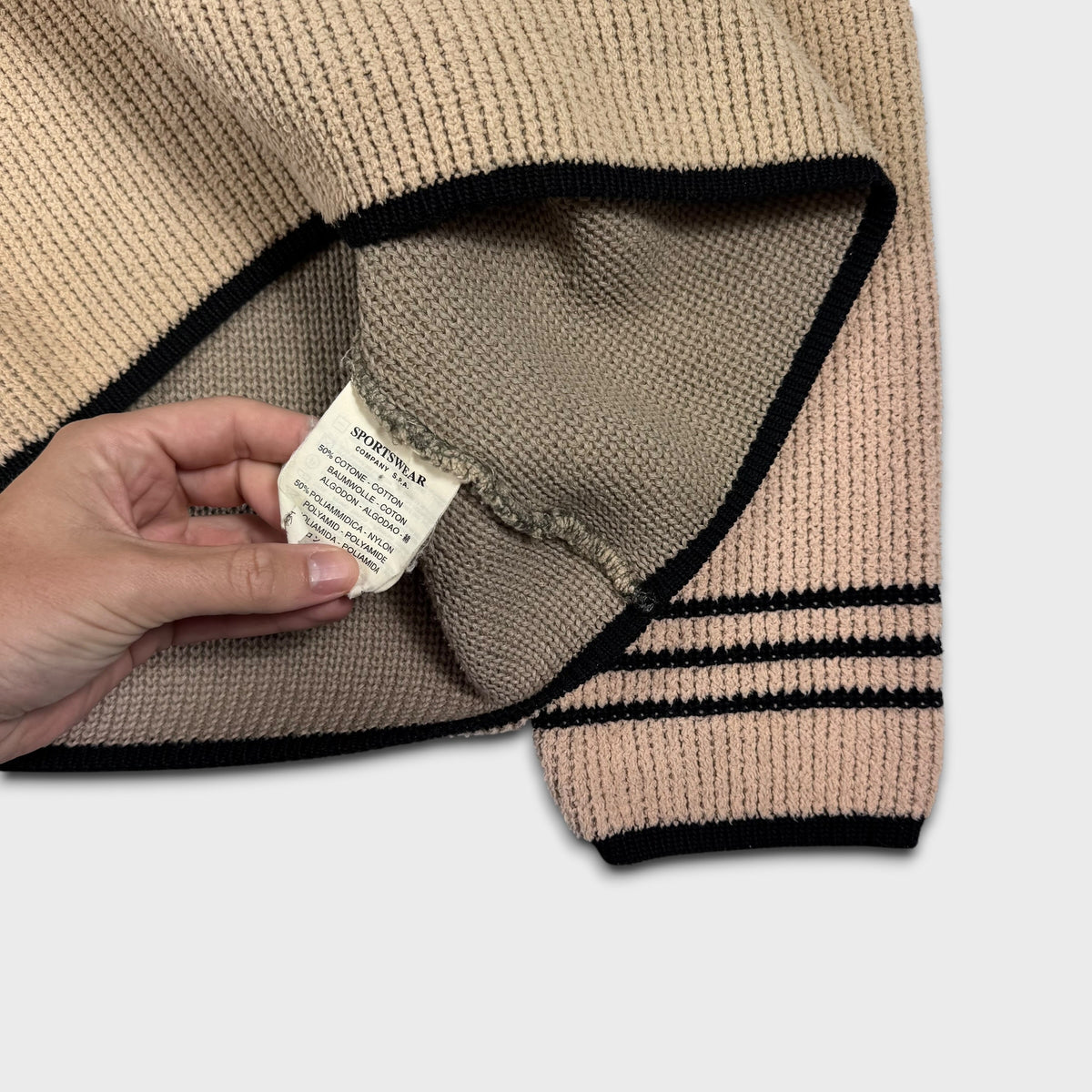 Stone Island Chunky 1998 Knit Jumper M