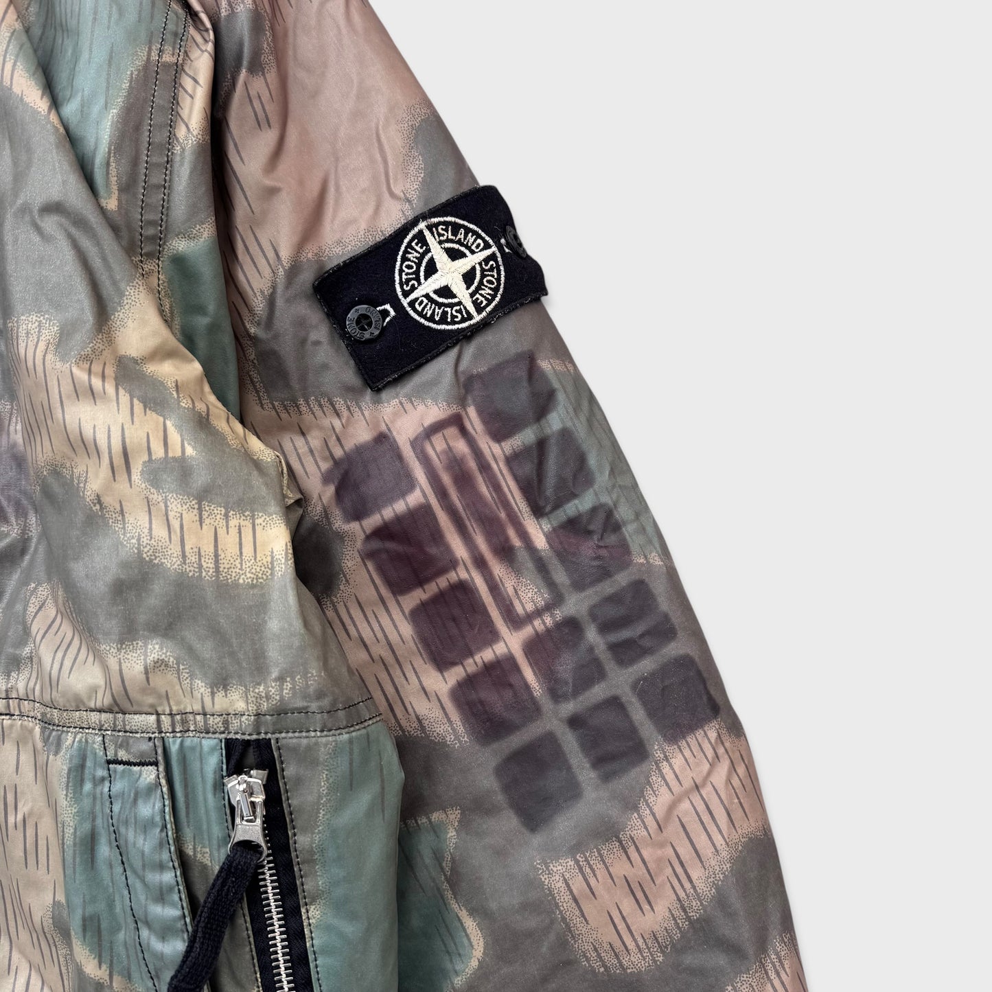 Stone Island ‘Ice Camouflage’ Quilted Jacket XXL