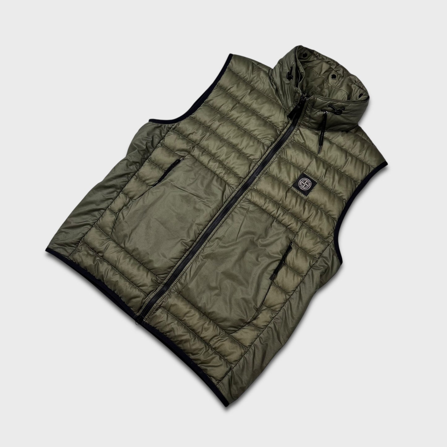 Stone Island Bio Ripstop Nylon Down Gilet Jacket L
