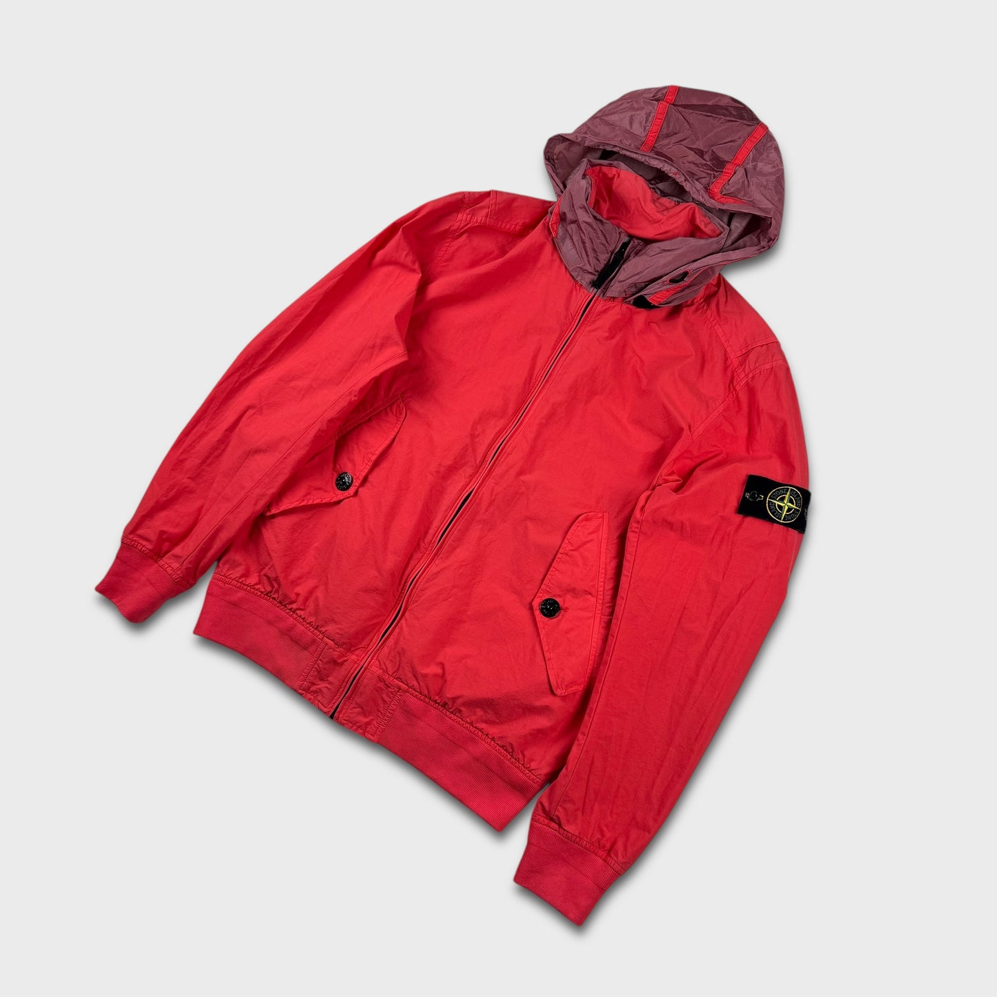 Stone Island Light Cotton Nylon Twill Jacket L