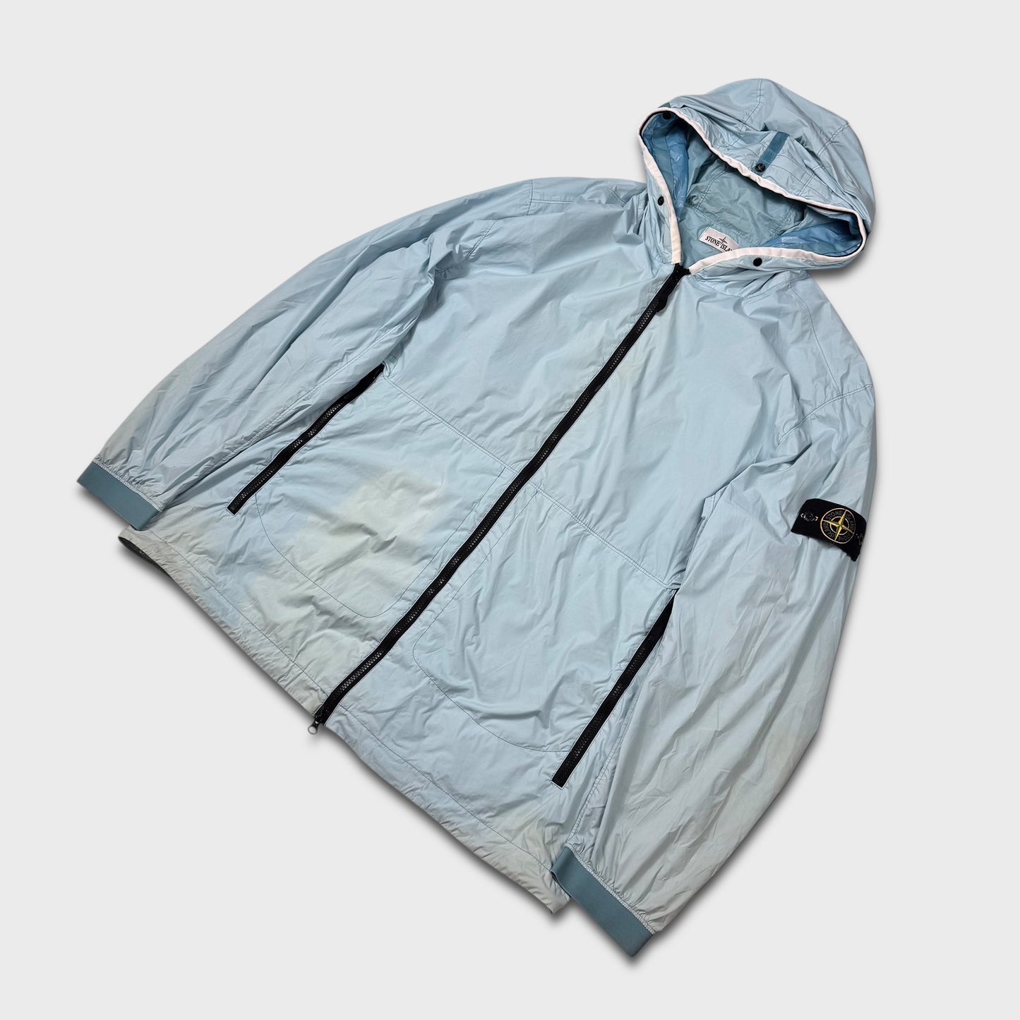 Stone Island Baby Blue Skin Touch Nylon TC Jacket 3XL