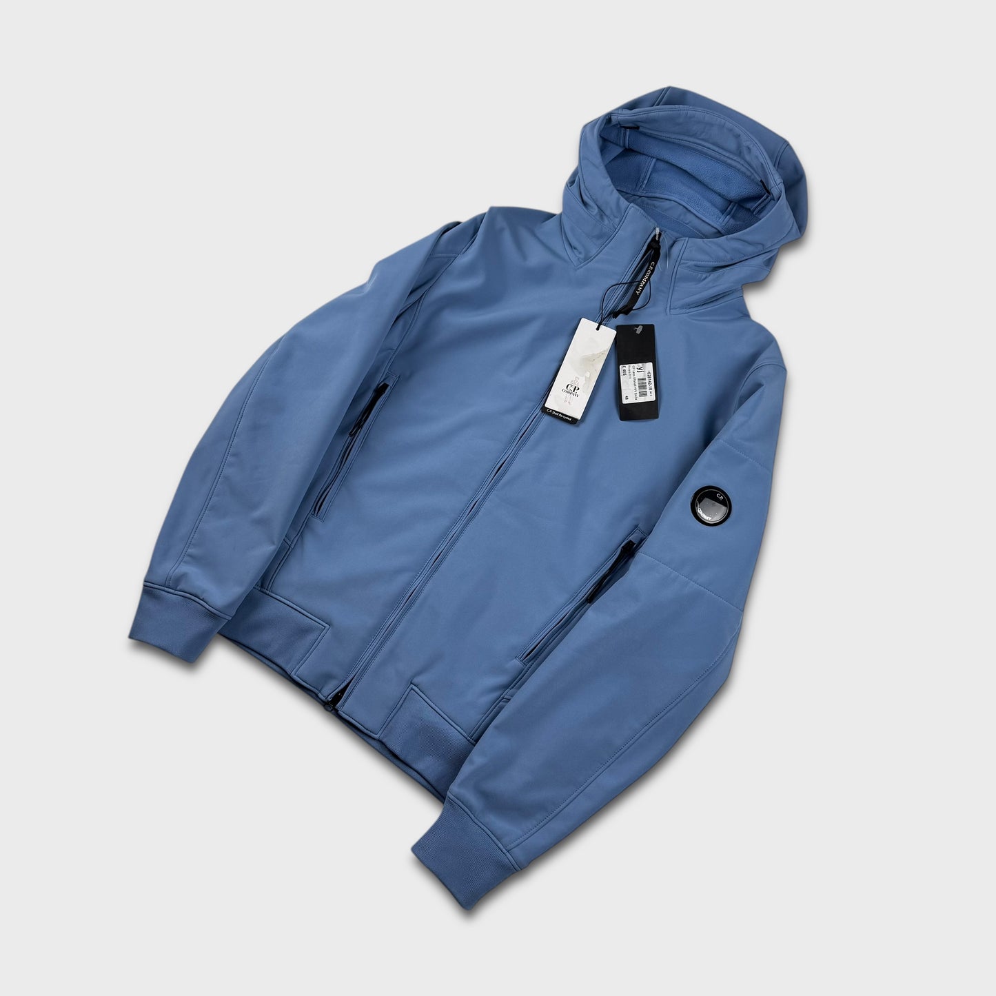 CP Company Sky Blue Soft Shell-R Jacket M