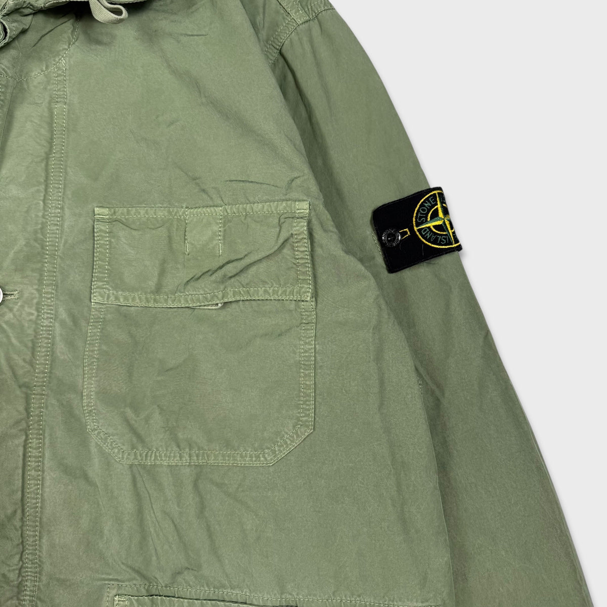 Stone Island Cupro Cotton Twill-TC Jacket XL
