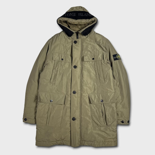 Stone Island Micro Reps Primaloft Insulation Technology Parka Jacket L