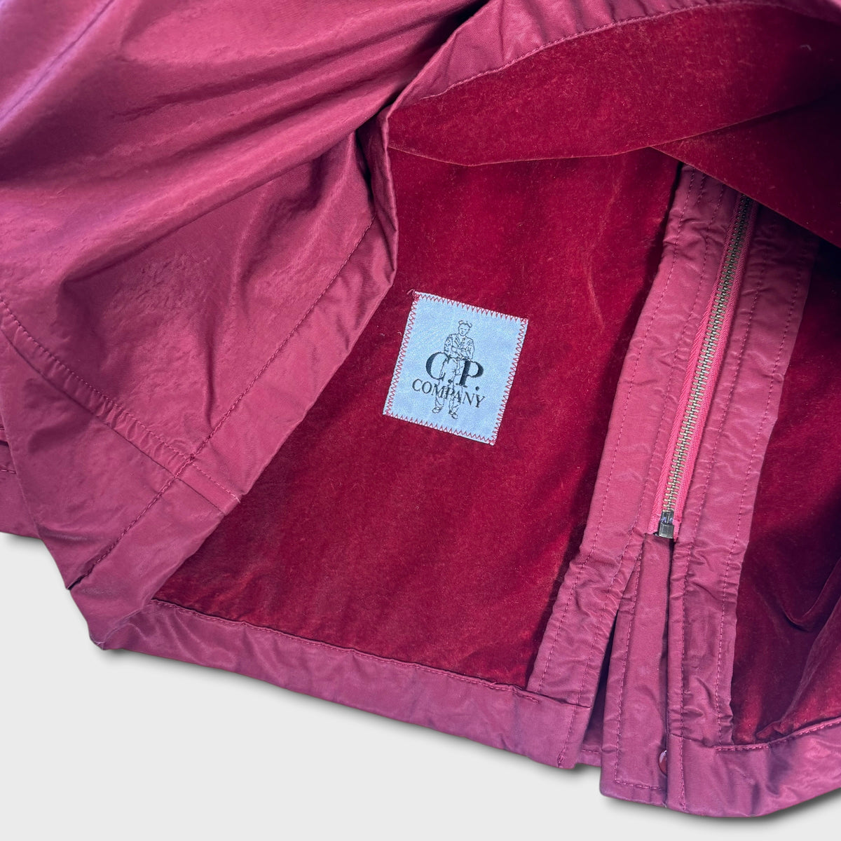 CP Company Velour Parka Jacket w/ Inner Down Liner M
