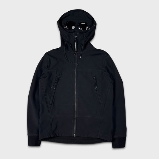 CP Company Black Soft Shell-R Goggle Jacket M