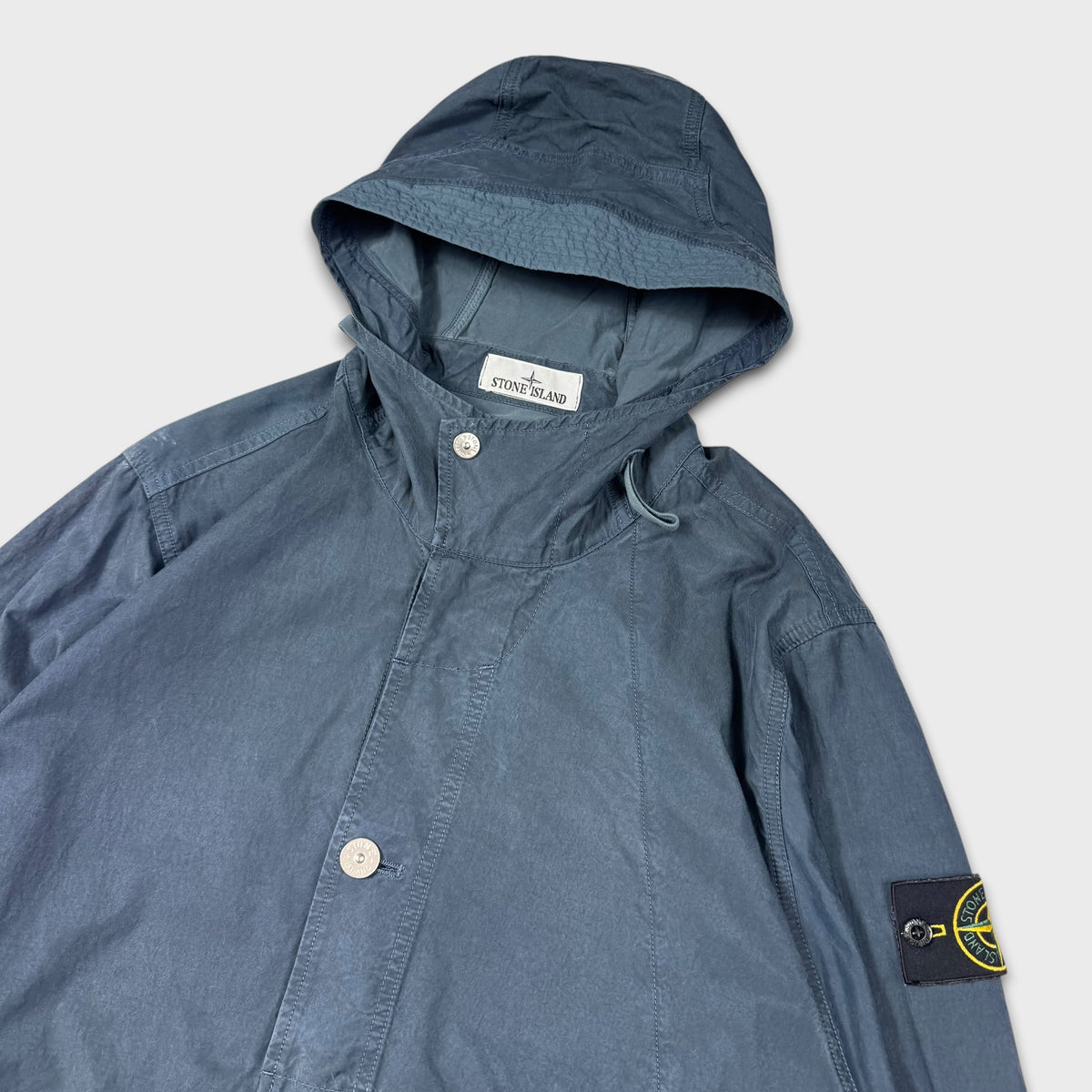 Stone Island Cupro Cotton Twill-TC Smock Jacket S