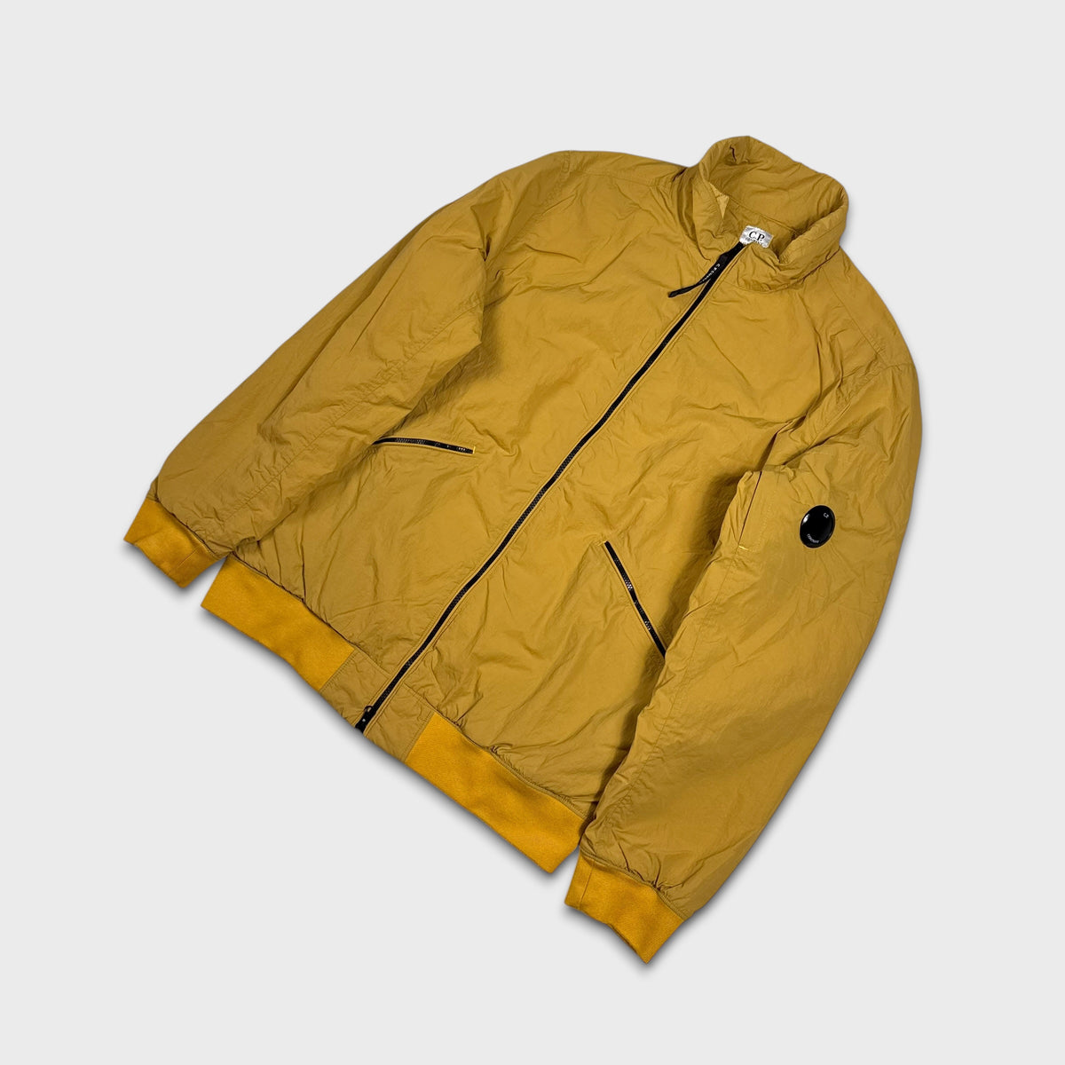 CP Company Yellow Chrome-R Quilted Jacket XL